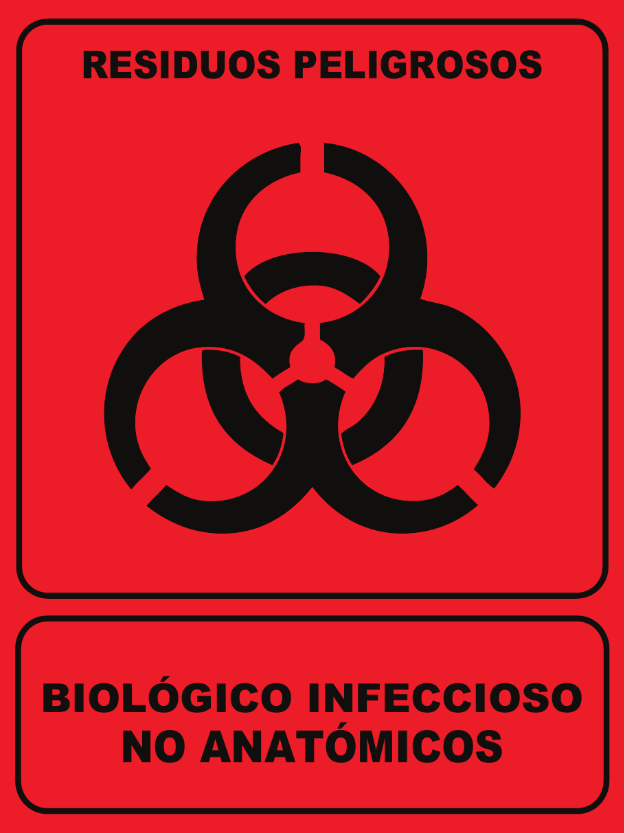 Biológico infeccioso · No anatómicos