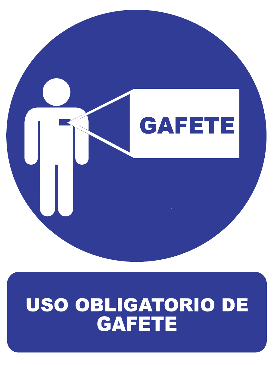 Uso de gafete