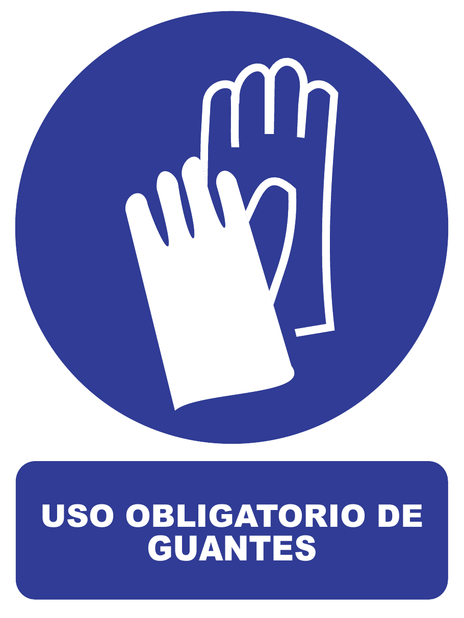 Uso de guantes